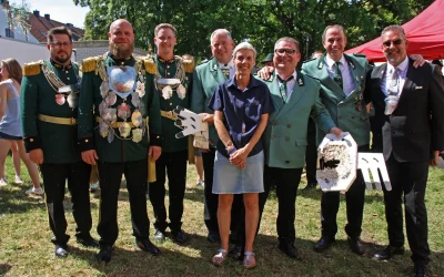 Neuer König für die St. Sebastianus Bruderschaft Schiefbahn